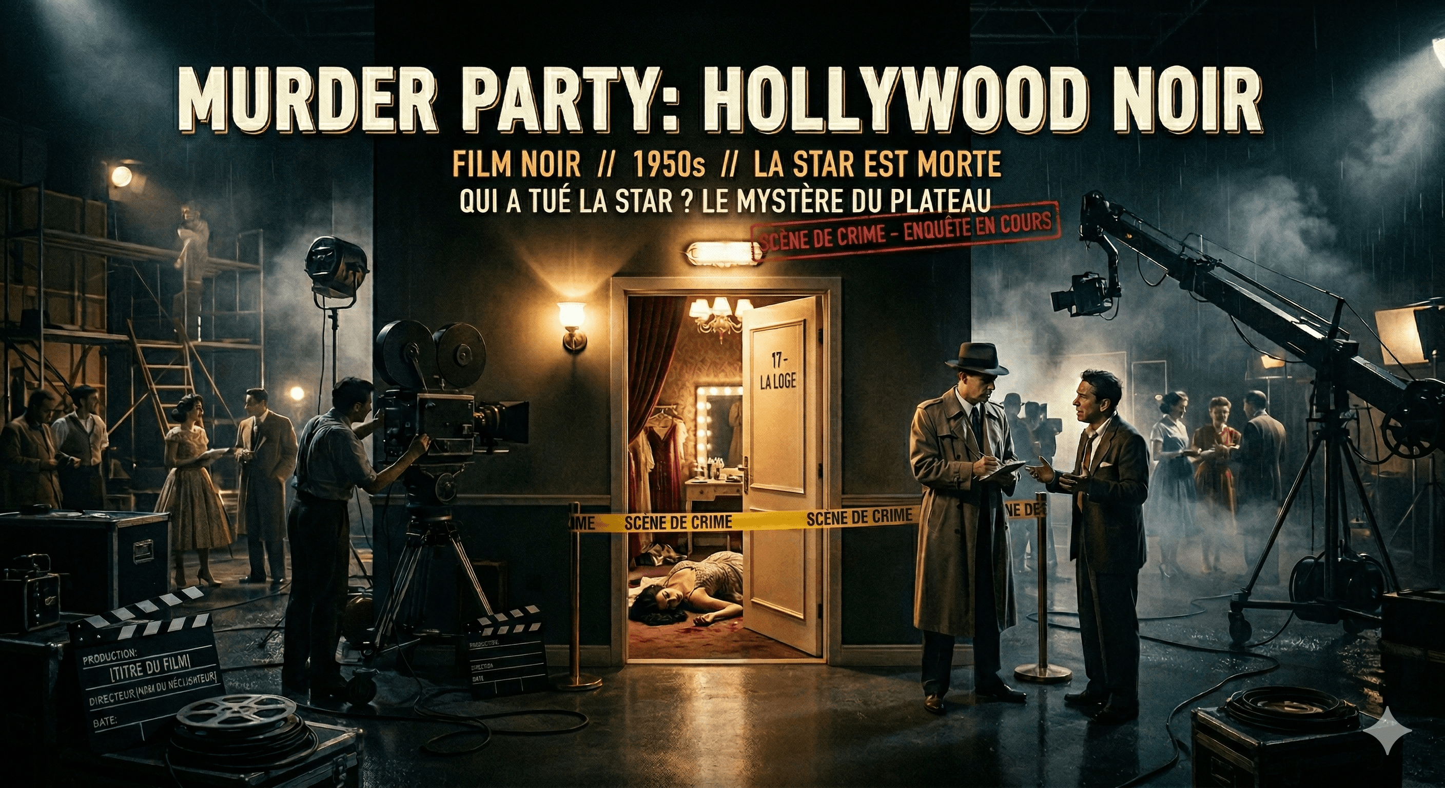 Murder Party Groupe Mixte : Enfants et Adultes